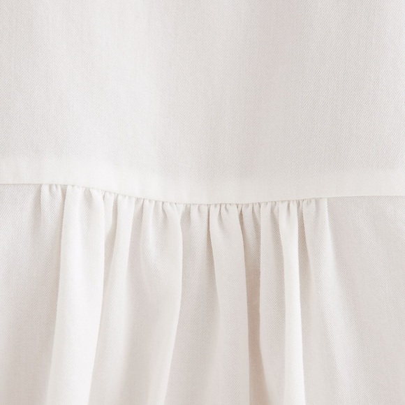 Madewell ‘Veranda Bell-Sleeve Shirt’ in Pure White - Picture 9 of 10